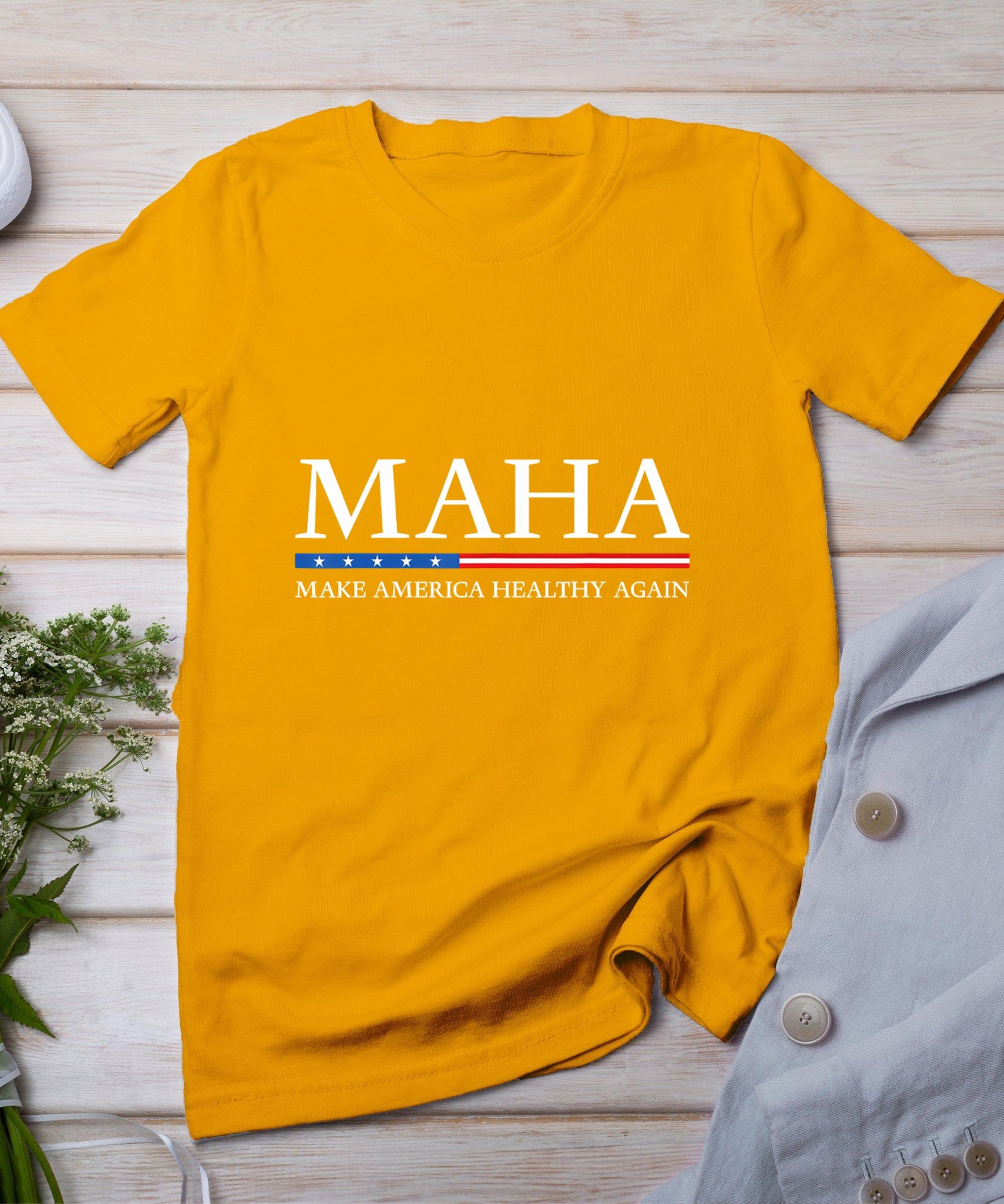 Trump Kennedy Maha Make America Healthy Again 2024 T-Shirt