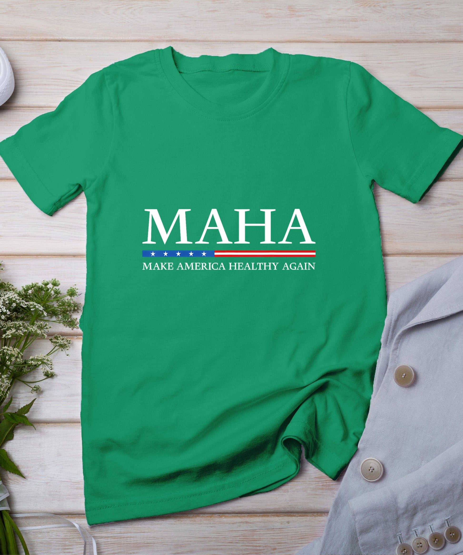 Trump Kennedy Maha Make America Healthy Again 2024 T-Shirt