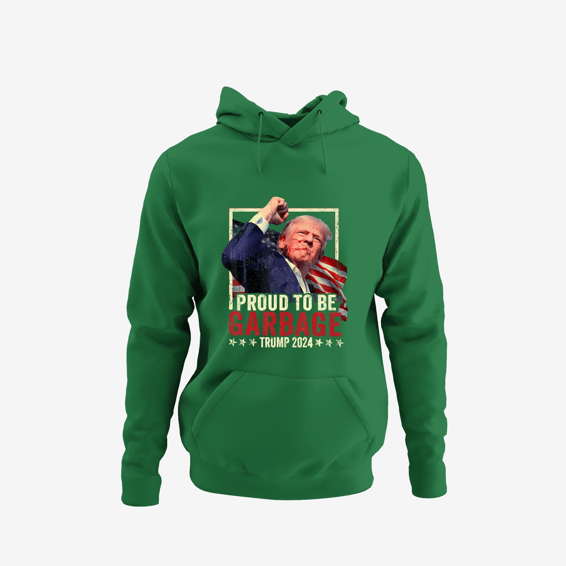 Trump 2024 Election Proud To Be Garbage Vote Trump President Hoodie