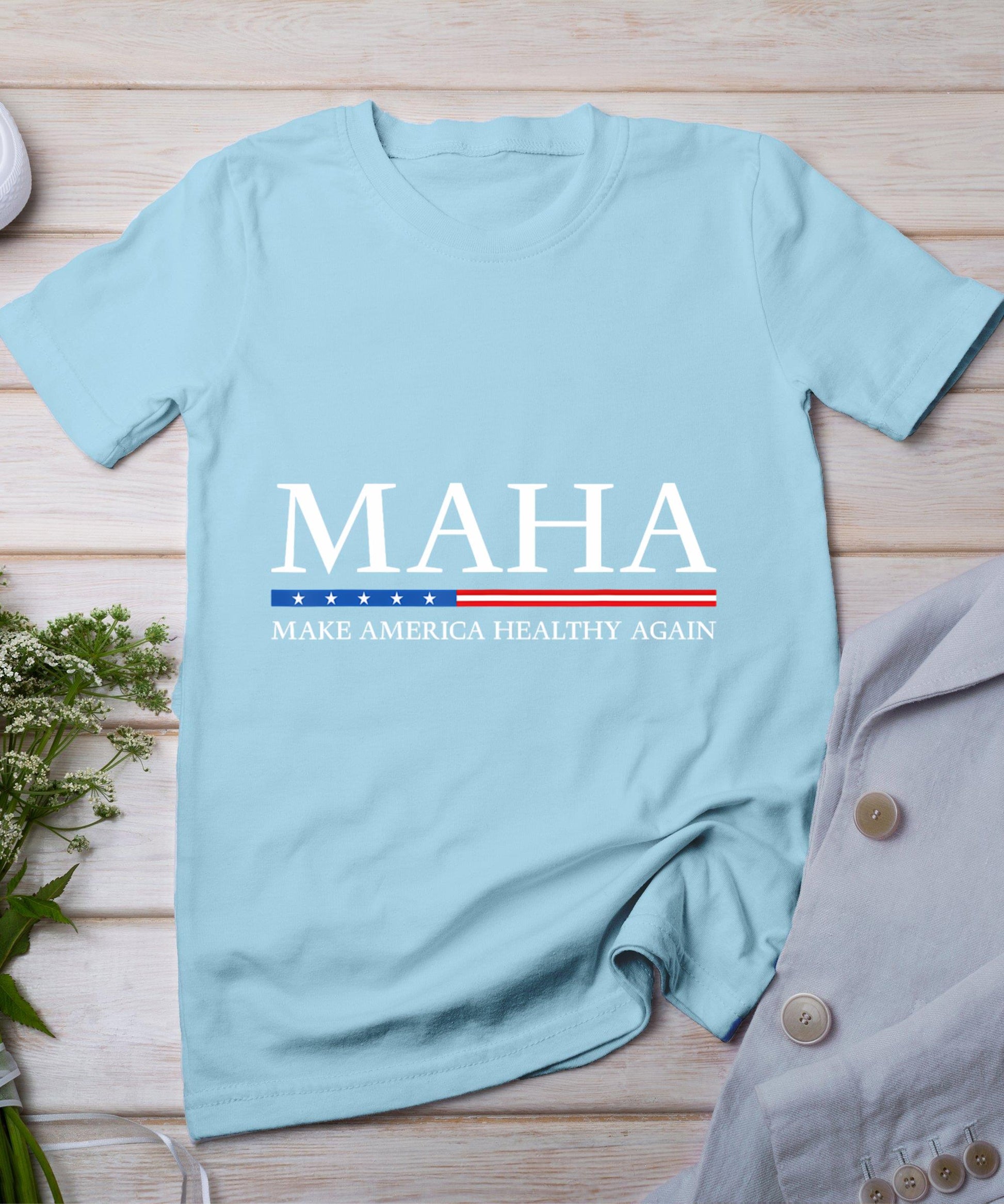 Trump Kennedy Maha Make America Healthy Again 2024 T-Shirt