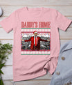 Funny Daddy's Home Trump Ugly Christmas Sweater T-Shirt