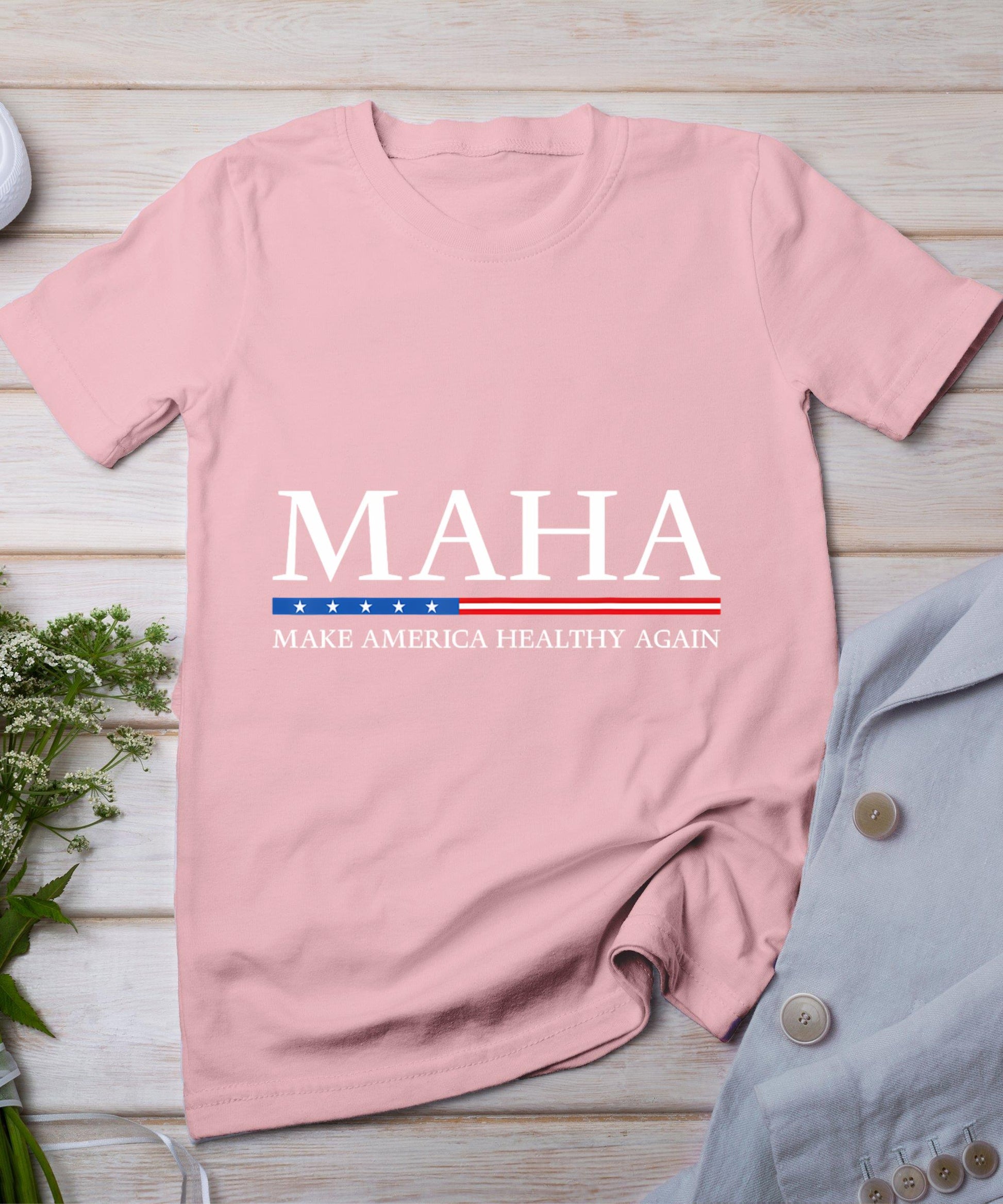 Trump Kennedy Maha Make America Healthy Again 2024 T-Shirt