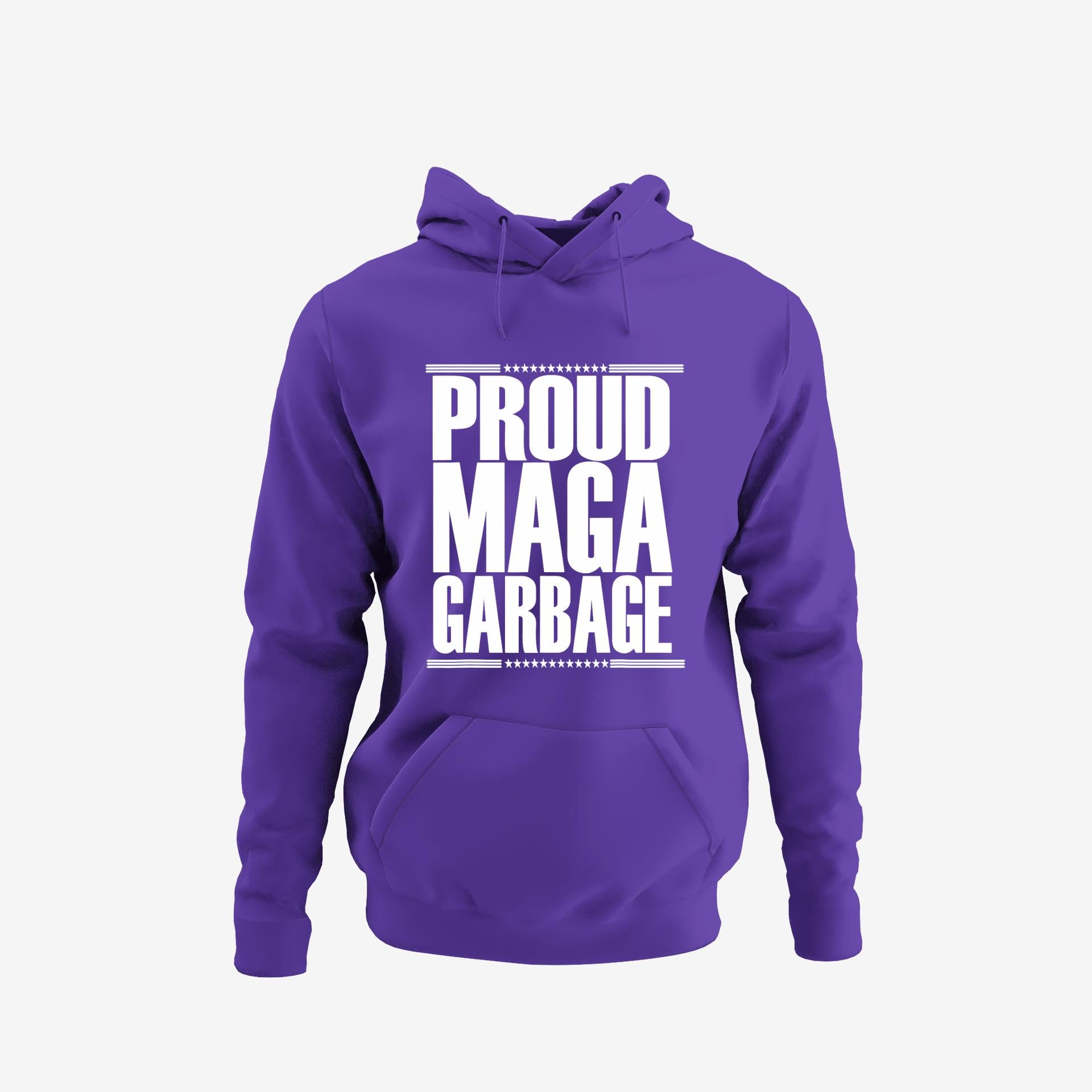 Proud Maga Garbage Trump Supporter Hoodie