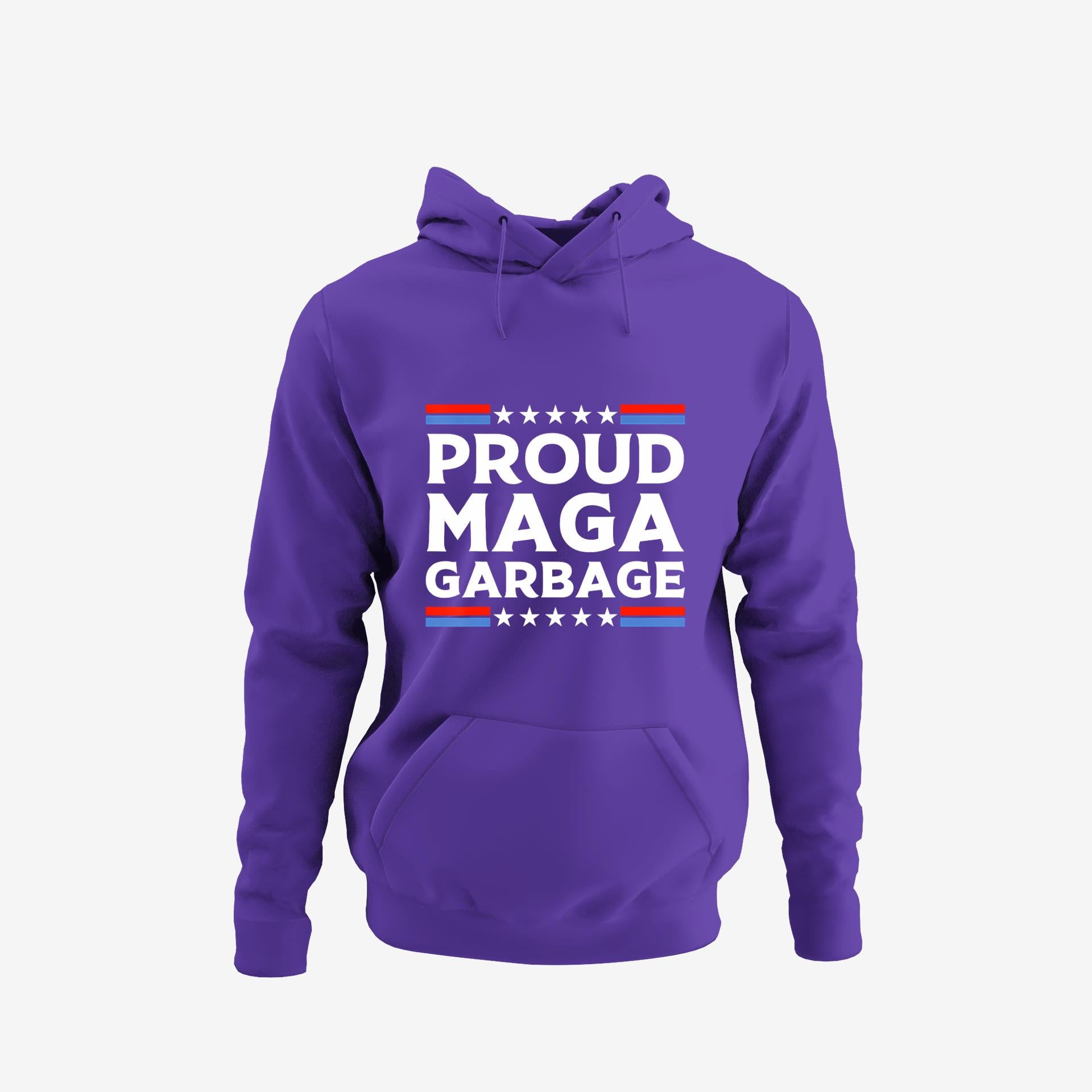 Proud Maga Garbage Trump Supporter Hoodie