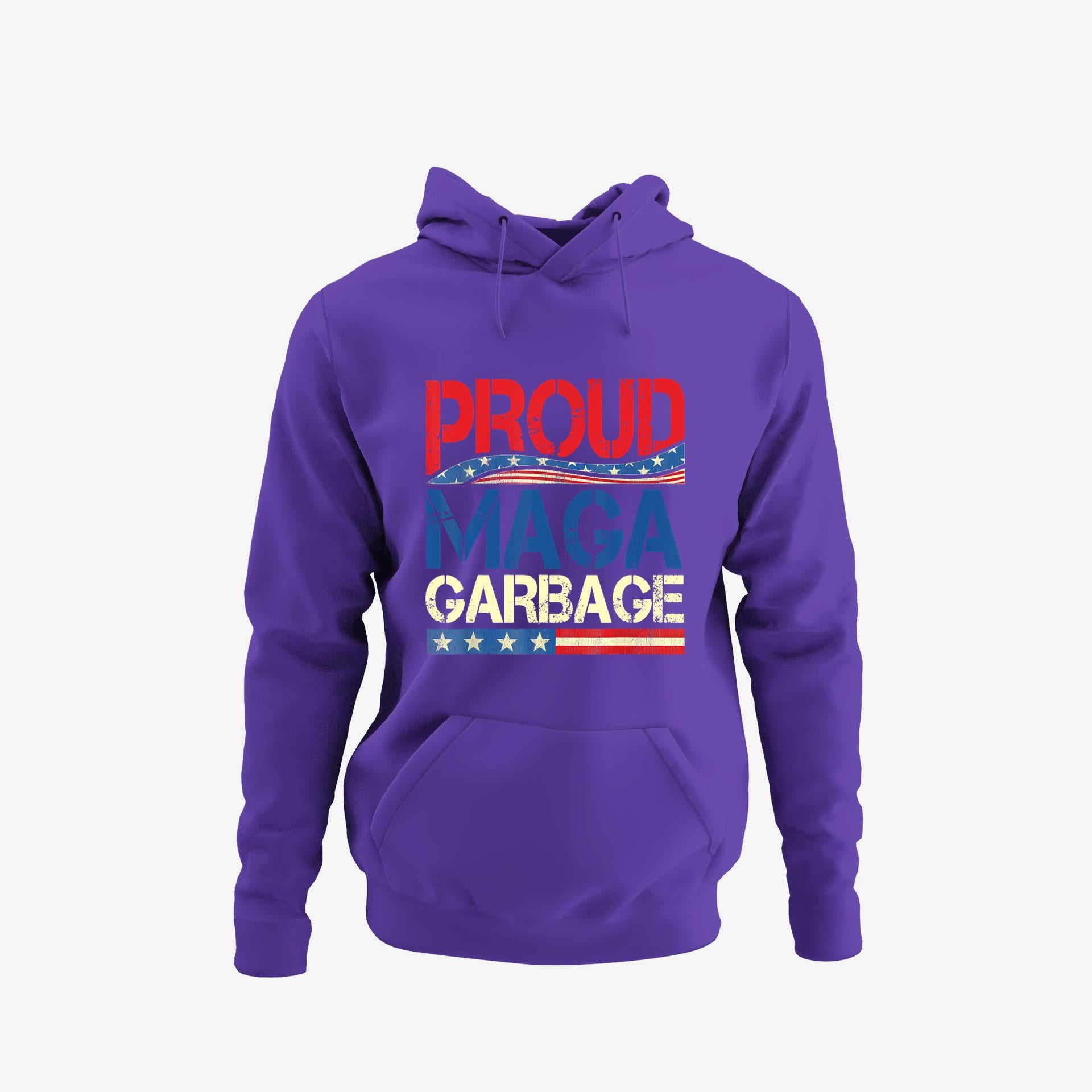 Proud Maga Garbage Trump Supporter Hoodie