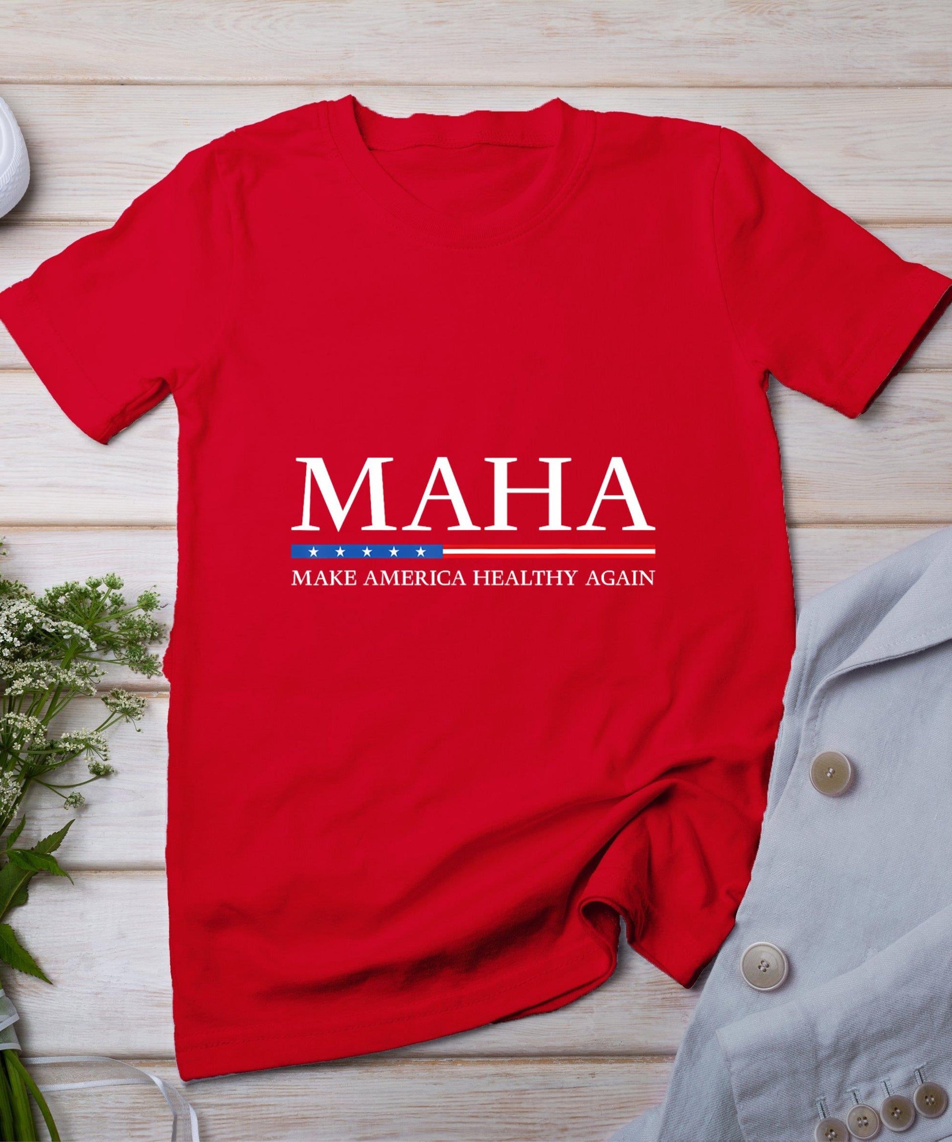 Trump Kennedy Maha Make America Healthy Again 2024 T-Shirt