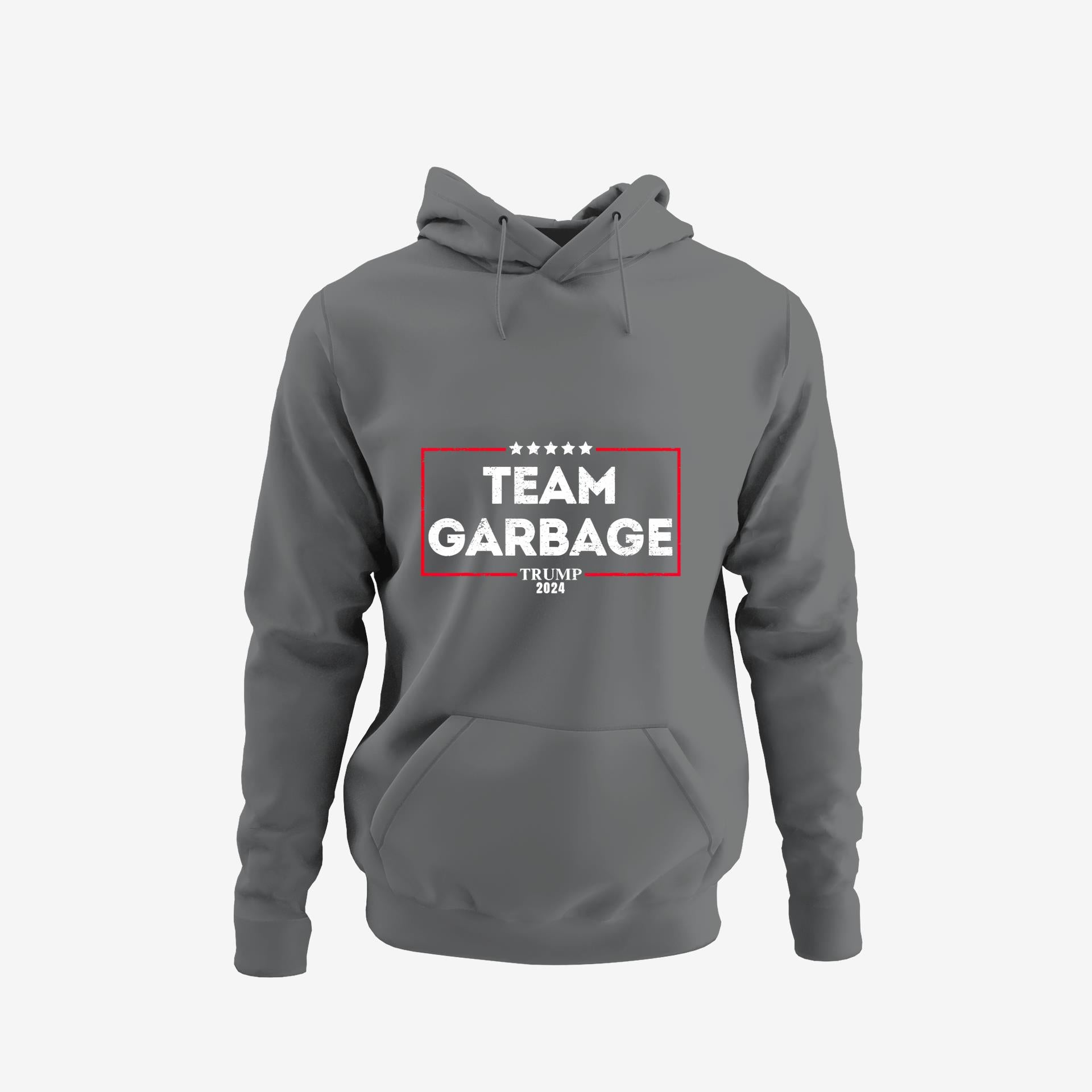 Vintage Team Garbage For Trump 2024 Hoodie