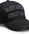 Donald Trump 45-47 Never Surrender MAGA Hat Make America Great Again Slogan with USA Flag Adjustable Baseball Cap Black