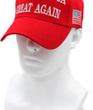 Trump 2024 Hat 45-47 MAGA Hat Make America Great Again Donald Trump Slogan with USA Flag Embroidery Adjustable Baseball Cap