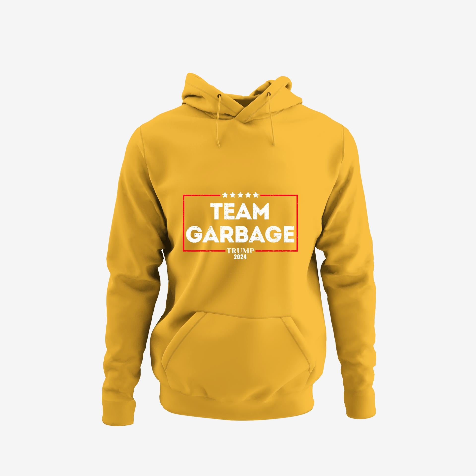 Vintage Team Garbage For Trump 2024 Hoodie