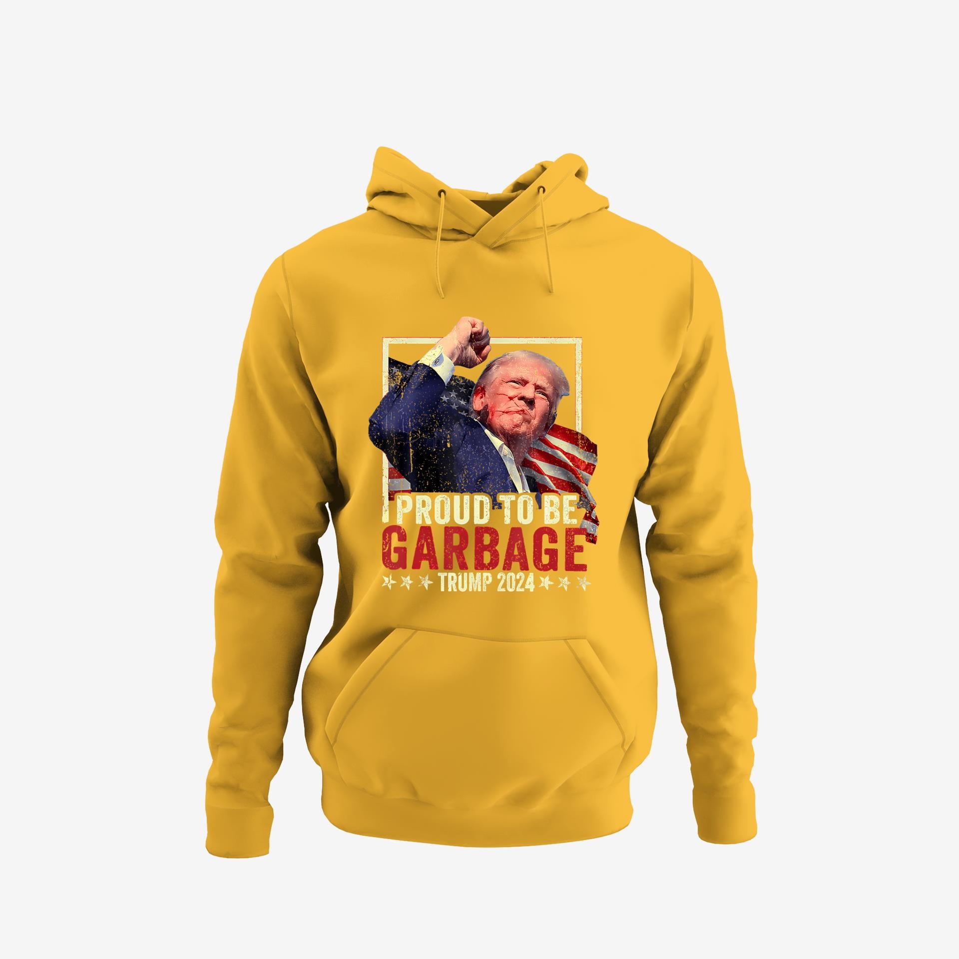 Trump 2024 Election Proud To Be Garbage Vote Trump President Hoodie